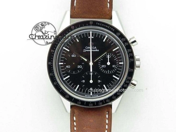 0124 AllSeason Seamaster Edizione Venezia SS Best Edition Black Dial On Leather Strap A 8122